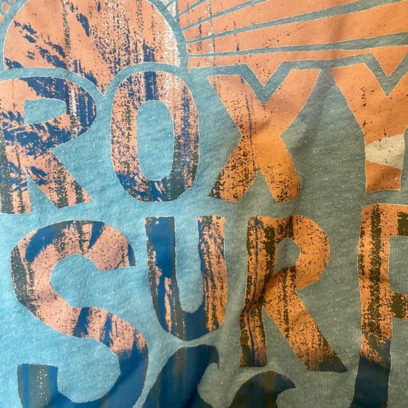 Roxy Girl Blue Tank Top Size Youth M - Picture 2 of 4